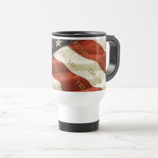 TRUMP REISEBECHER (VorderseiteRechts)