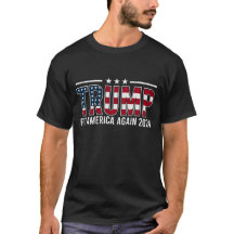 Trump repariert Amerika wieder zum T - Shirt der W