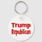 Trump Republikaner Schlüsselanhänger (Rückseite)