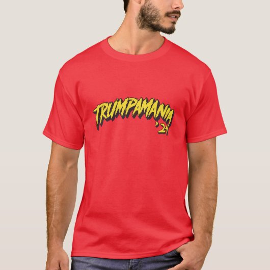 Trump Republikaner Trumpamania 2024 T-Shirt (Vorderseite)
