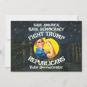 Trump Republikanische Partei Geburtstag Feiertag J Einladung