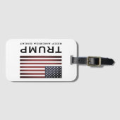 Trump - Republikanischer Gepäckanhänger - Amerika (Vorderseite (Horizontal))