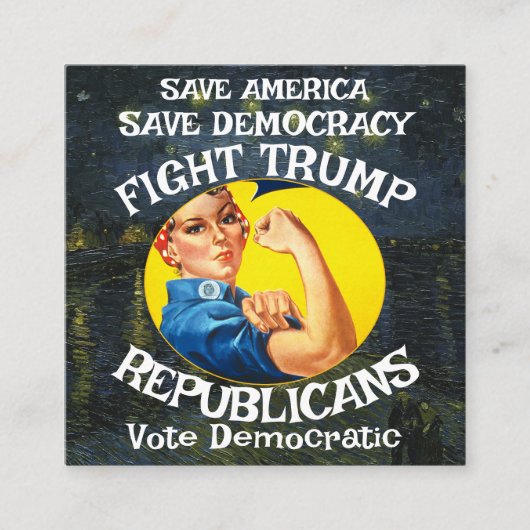 Trump Republikanisches Party Birthday Holiday Boys Begleitkarte (Vorderseite)