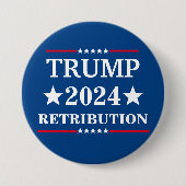 Trump-Retribution Button (Vorderseite)