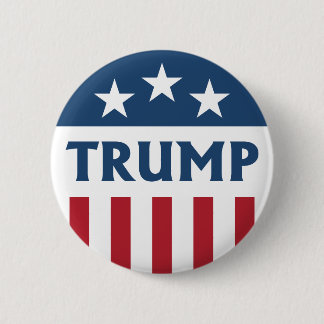 TRUMP Retro-Kampagne-Design Stars & Stripes Flagge Button