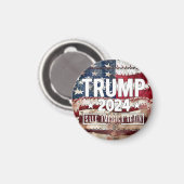 Trump! rett wieder Amerika. Magnet (Vorderseite/Rückseite)