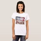 Trump! rett wieder Amerika. T-Shirt (Vorne ganz)