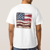 Trump! rett wieder Amerika. T-Shirt (Rückseite)