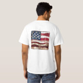 Trump! rett wieder Amerika. T-Shirt (Schwarz voll)