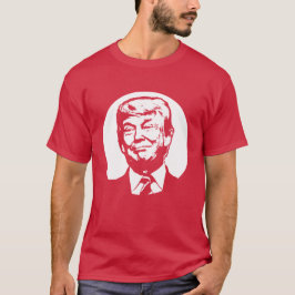 Trump Roter T - Shirt lächeln