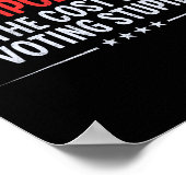 Trump Rücktritt Poster (Ecke)
