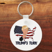 Trump’s turn keychain schlüsselanhänger (Vorderseite)