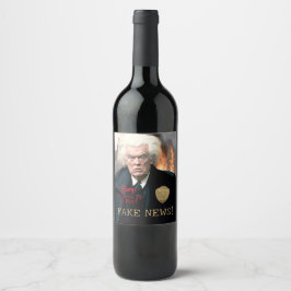 Trump’s Witch Hunt Weinetikett