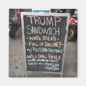 TRUMP SANDWICH MAGNET (Vorne)
