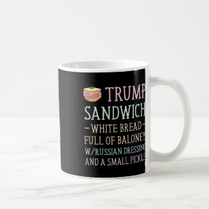 Trump Sandwich Sign Funny Kaffeetasse