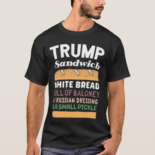 Trump Sandwich T-Shirt (Vorderseite)