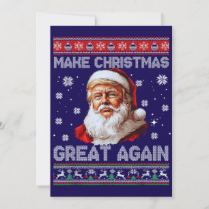Trump Santa Claus hat Weihnachten wieder großartig