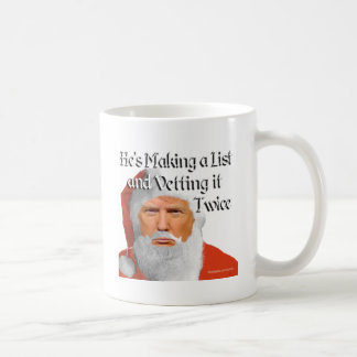 Trump Santa T - Shirt Kaffeetasse
