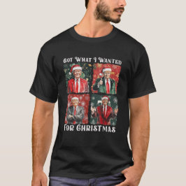 Trump Santa Xmas 2024 Got, was ich für Weihnachten T-Shirt