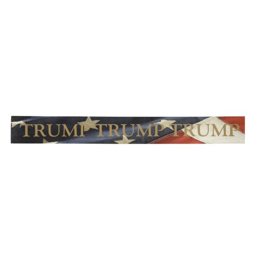 TRUMP SATINBAND (Vorderseite)
