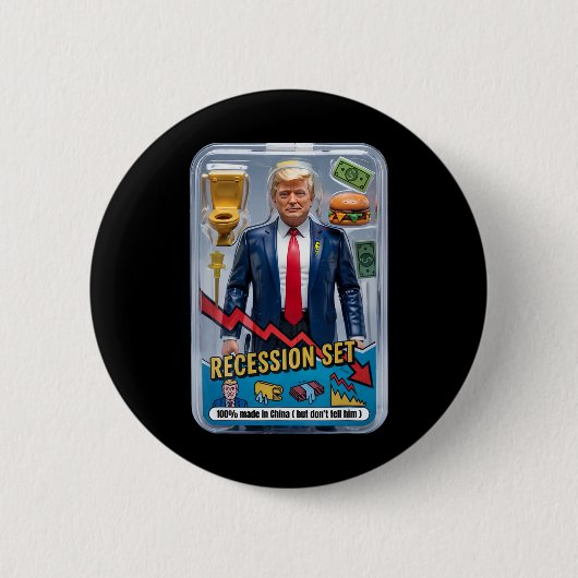 Trump Satire überlebte Rezession Box Set Action Fi Button (Vorderseite)