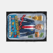 Trump Satire überlebte Rezession Box Set Action Fi Fleecedecke (Vorderseite (Horizontal))