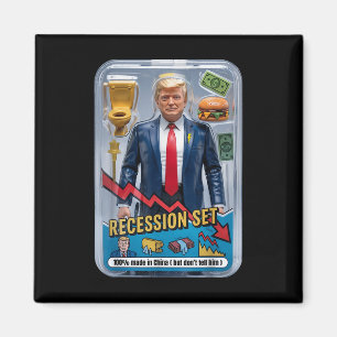 Trump Satire überlebte Rezession Box Set Action Fi Magnet