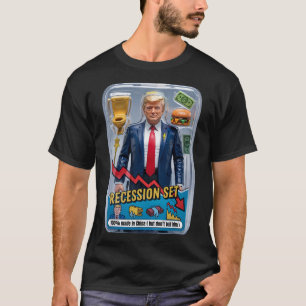 Trump Satire überlebte Rezession Box Set Action Fi T-Shirt