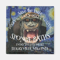 TRUMP SAVE THE DATE SCHWIERIGE FRAUEN SPONGE BATHE