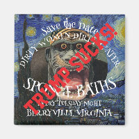 Trump SAVE THE DATE SCHWIERIGE FRAUEN SPONGE BATHS