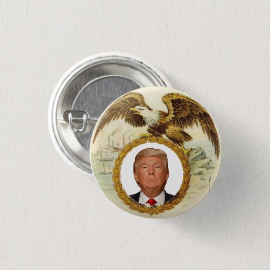 Trump-Schaltfläche 2020 Button (Vorne & Hinten)