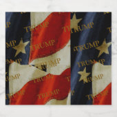TRUMP SCHAUMWEINETIKETT (Einzelnes Label)