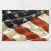 TRUMP SCHAUMWEINETIKETT (Einzelnes Label)