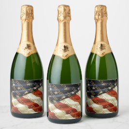 TRUMP SCHAUMWEINETIKETT