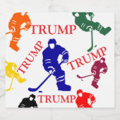 TRUMP SCHAUMWEINETIKETT (Einzelnes Label)