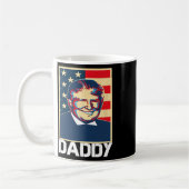 Trump schaut Daddy zu  Kaffeetasse (Links)