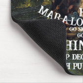 Trump Schlüpfer Miami Katholische Kirche Weiß Mousepad (Ecke)