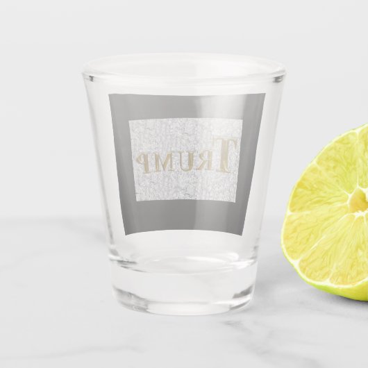 TRUMP SCHNAPSGLAS (Rückseite)