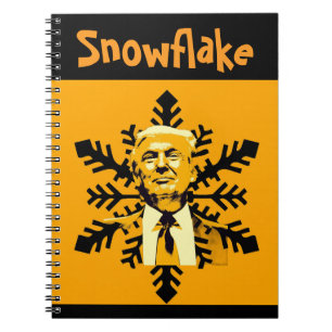 Trump/Schnecken-Notizbuch Notizblock