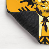 Trump/Schneckenflocke-Mauspad Mousepad (Ecke)