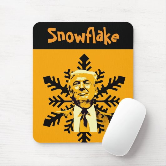 Trump/Schneckenflocke-Mauspad Mousepad (Mit Mouse)
