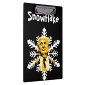 Trump/Schneeblättchen-Clipboard Klemmbrett (Rechts)