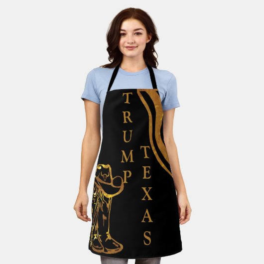 TRUMP SCHÜRZE (Getragen)