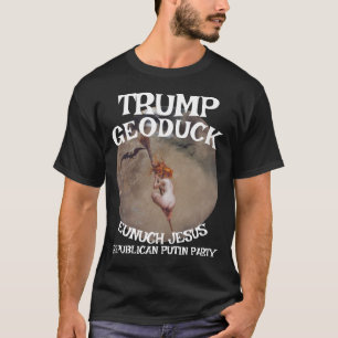 Trump schwarze Hexe Jesus Republikaner Pee Party T-Shirt