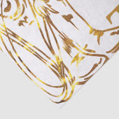 TRUMP SEIDENPAPIER (Detail)