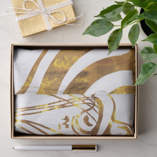 TRUMP SEIDENPAPIER (Geschenk)