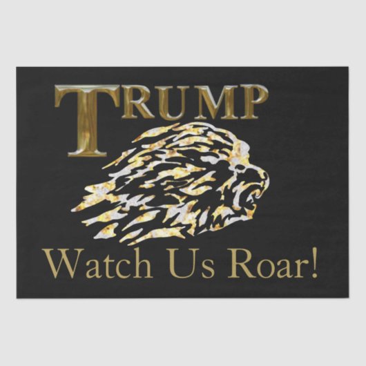 TRUMP SEIDENPAPIER (Vorderseite)