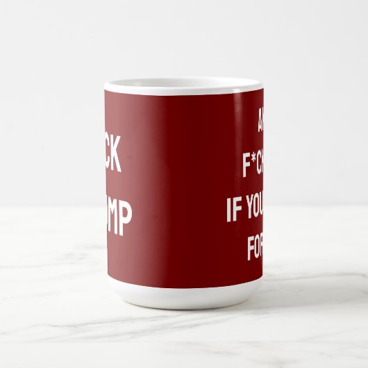 TRUMP-SENTIMENT KAFFEETASSE (Mittel)