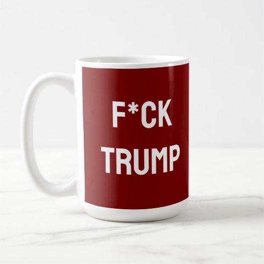 TRUMP-SENTIMENT KAFFEETASSE (Links)