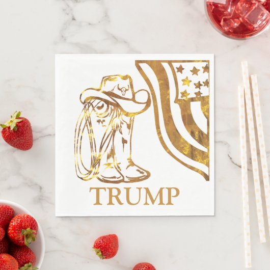 TRUMP SERVIETTE (Beispiel)